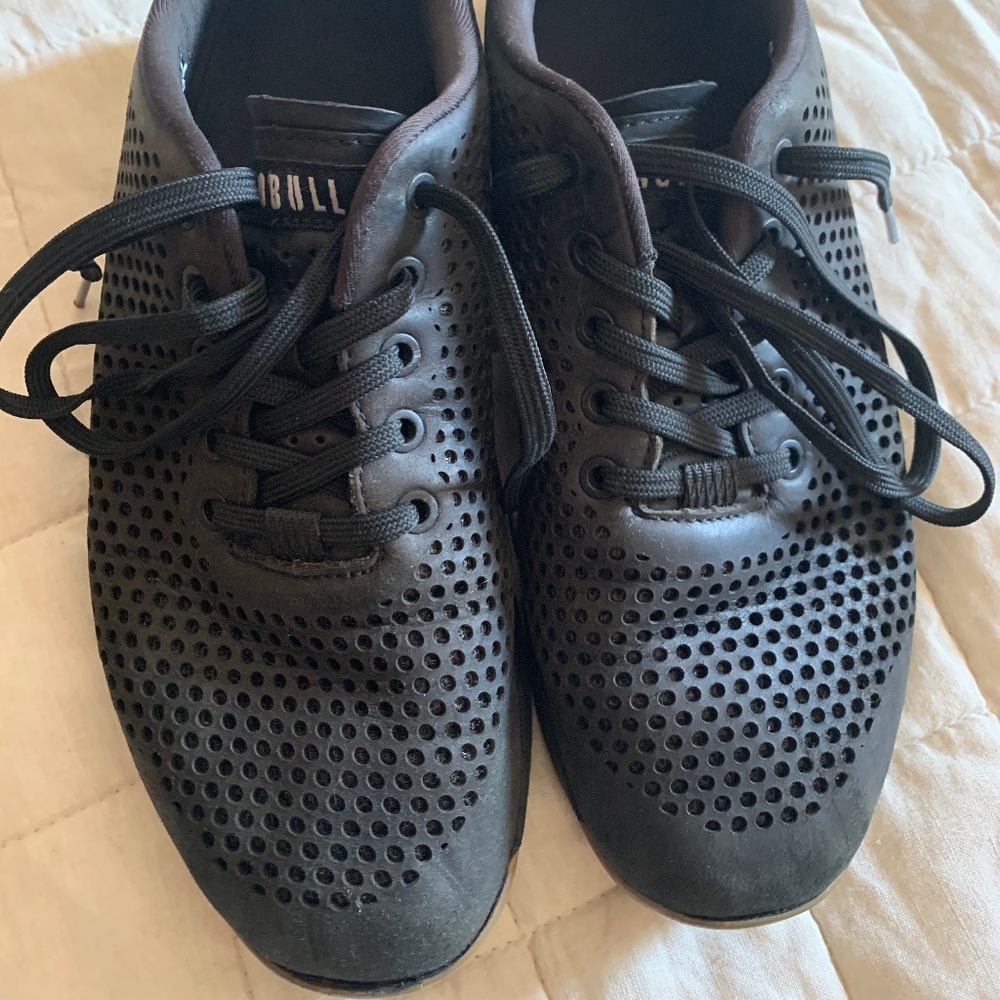 No Bull Black Friday Leather Trainers Sz 9.5